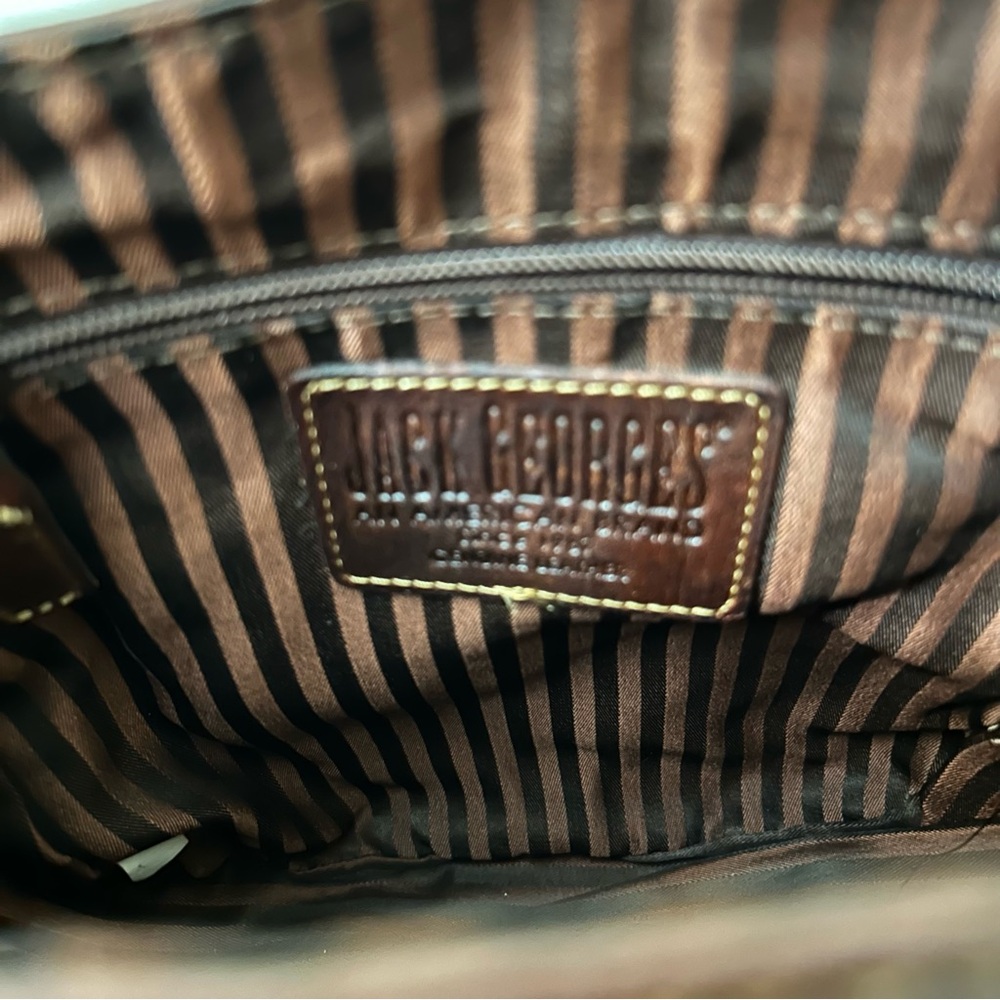 JACK GEORGES, Voyager Collection, Horseshoe Brown Buffalo Leather - Picture 8 of 16